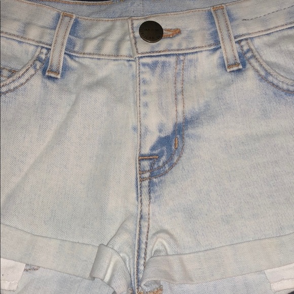 Current/Elliott Girlfriend Shorts in Neptune - Picture 4 of 8